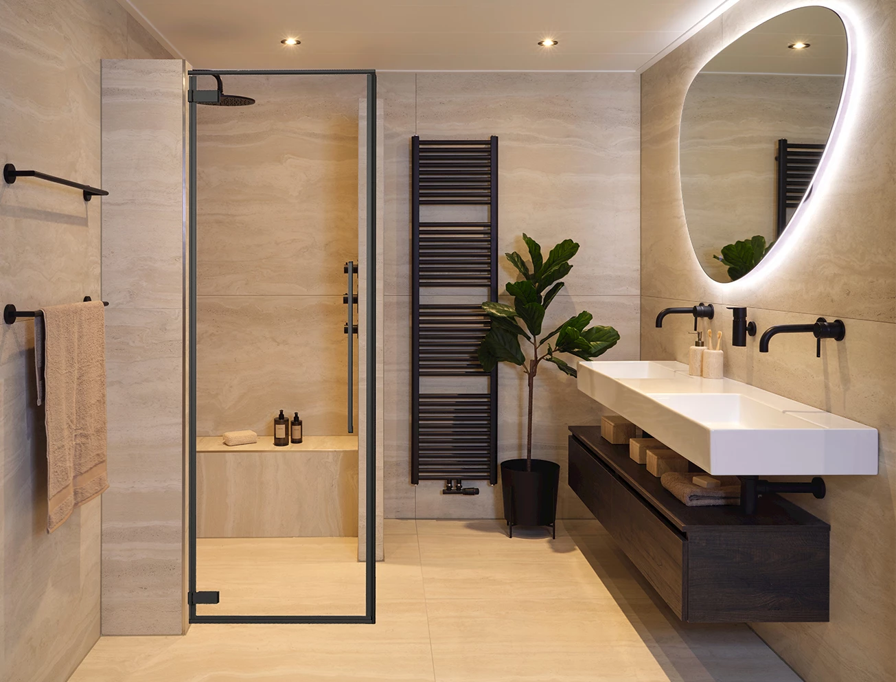 Loodgieter Den Haag 24 die complete badkamer renovatie heeft uitgevoerd